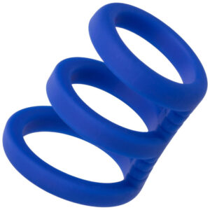 Calexotics-Triple Ring für Blau-Silikon Penis · Sextoys (Bild 4)