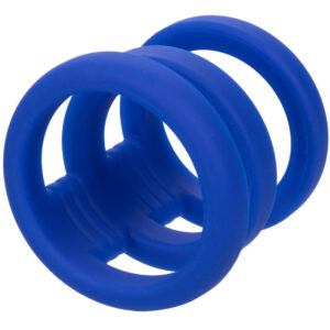 Calexotics-Triple Ring für Blau-Silikon Penis · Sextoys (Bild 3)