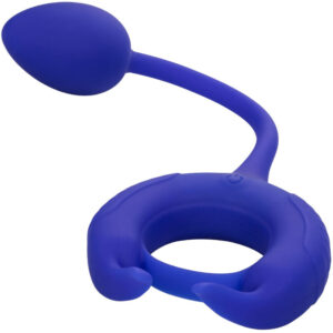 Calexotics-Vibrationsring mit Blau-Silikongewicht, 10 · Sextoys (Bild 5)