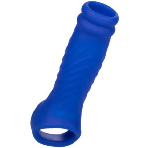 Calexotics-Wave Penishülle Silikon Penis Liquido, Blau · Sextoys