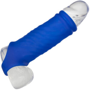Calexotics-Wave Penishülle Silikon Penis Liquido, Blau · Sextoys (Bild 5)