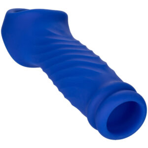 Calexotics-Wave Penishülle Silikon Penis Liquido, Blau · Sextoys (Bild 2)