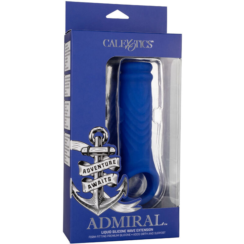 Calexotics-Wave Penishülle Silikon Penis Liquido, Blau · Sextoys (Bild 6)