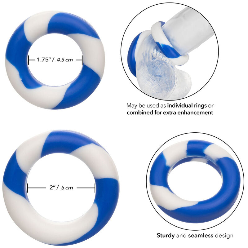Calexotics-Set 2 Ringe für Penis-Silikon · Sextoys (Bild 3)
