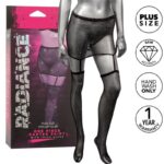 Calexotics-Radiance Garter Skirt Tigh Highs Plus Size · Spicy Dessous & Bodystockings