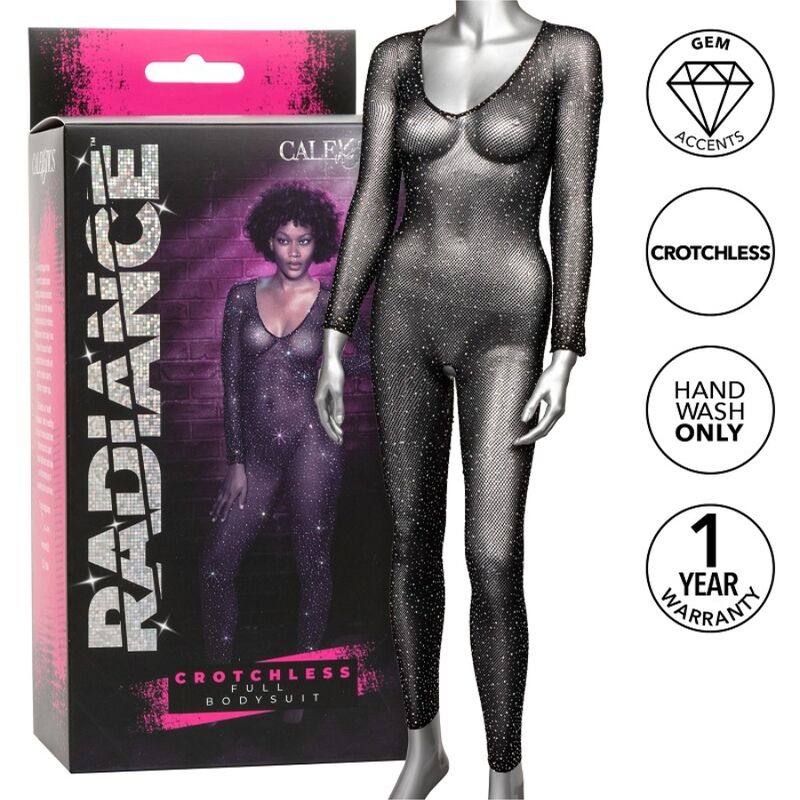 Calexotics-Radiance Body mit offenem Po und Strasssteinen