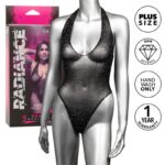 Calexotics-Radiance Plus Size Body Decoupage Tief mit Strass · Sexy Damen-Dessous
