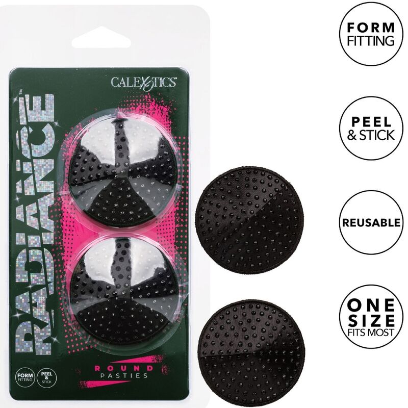 Calexotics-Radiance Runde Nippel-Abdeckungen