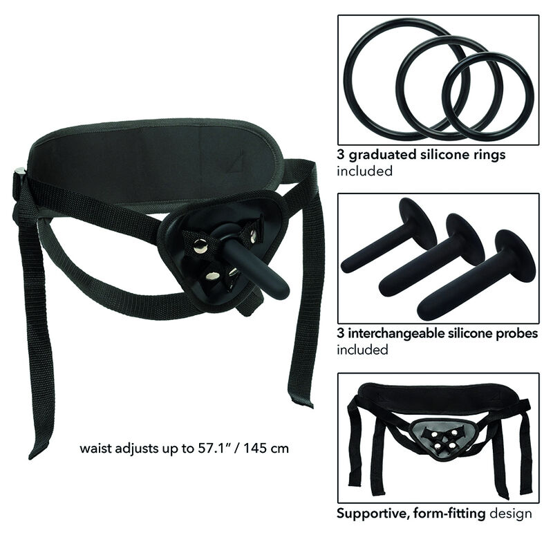 Calexotics-Boundless Set Pegging aus Silikon · Strap-on & Harness (Bild 3)