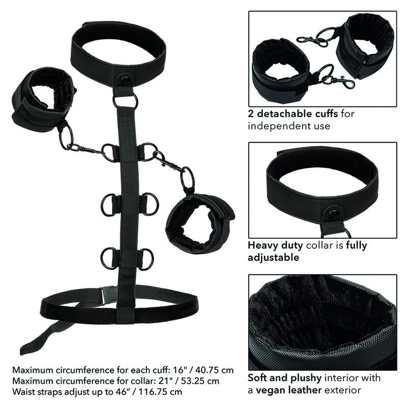 Calexotics-Boundless Halskette mit Harness Einstellbar · Bondage & Handschellen (Bild 6)