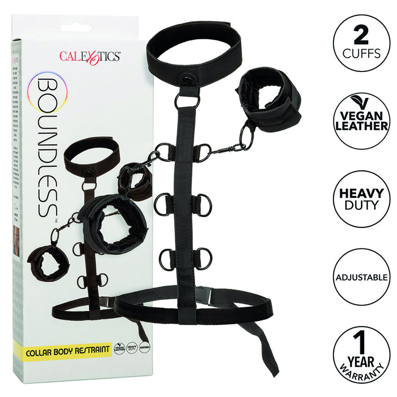 Calexotics-Boundless Halskette mit Harness Einstellbar · Bondage & Handschellen (Bild 7)