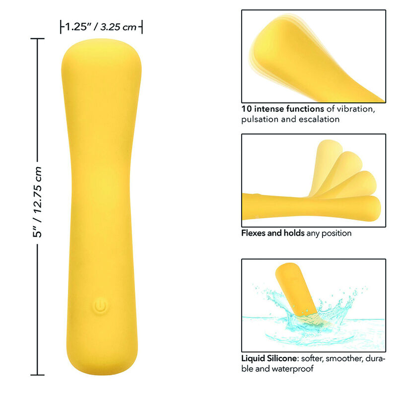 Calexotics-Boundless Mini Flexiwand Mini Flexibler Masseur Usb · Vibratoren (Bild 7)