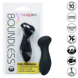 Calexotics-Boundless Mini Massagegerät-Silikon, 10 Geschwindigkeiten, Wiederaufladbar · Vibratoren (Bild 2)