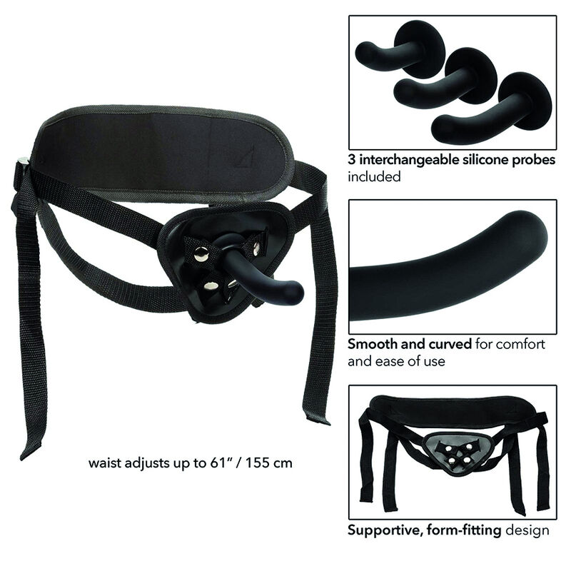 Calexotics-Boundless Silikon 3 Sonde Kit für Pegging · Strap-on & Harness (Bild 4)