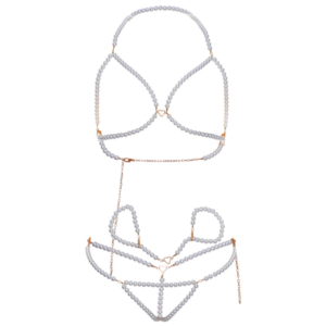 Leg Avenue Kink-Leg Avenue Set BH Open Cup, Slip · Spicy Dessous & Bodystockings (Bild 5)