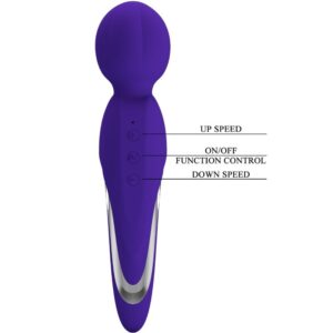 High Tech-Walter Vibrator Wand Silikone, 7 Geschwindigkeiten, USB · Vibratoren (Bild 14)