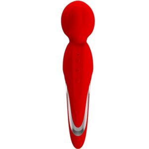 High Tech-Walter Wand-Vibrator aus Silikon, 7 Stufen, USB