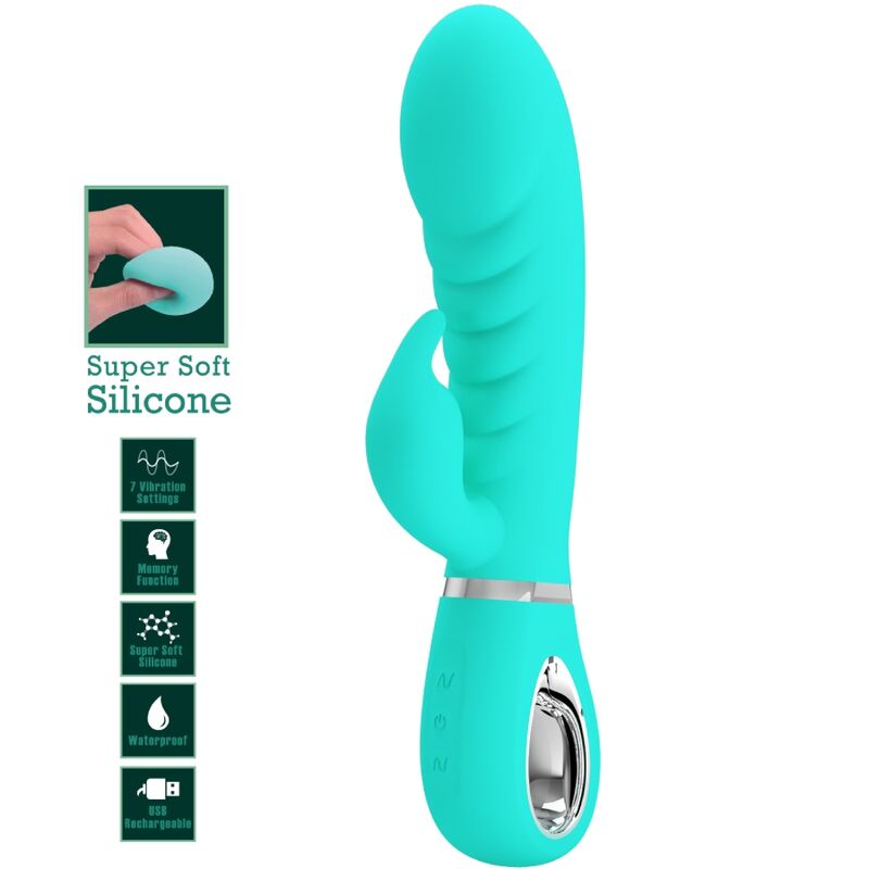 High Tech-Prescott Vibrator Multifunktions-G-Spot Aqua · Vibratoren (Bild 7)