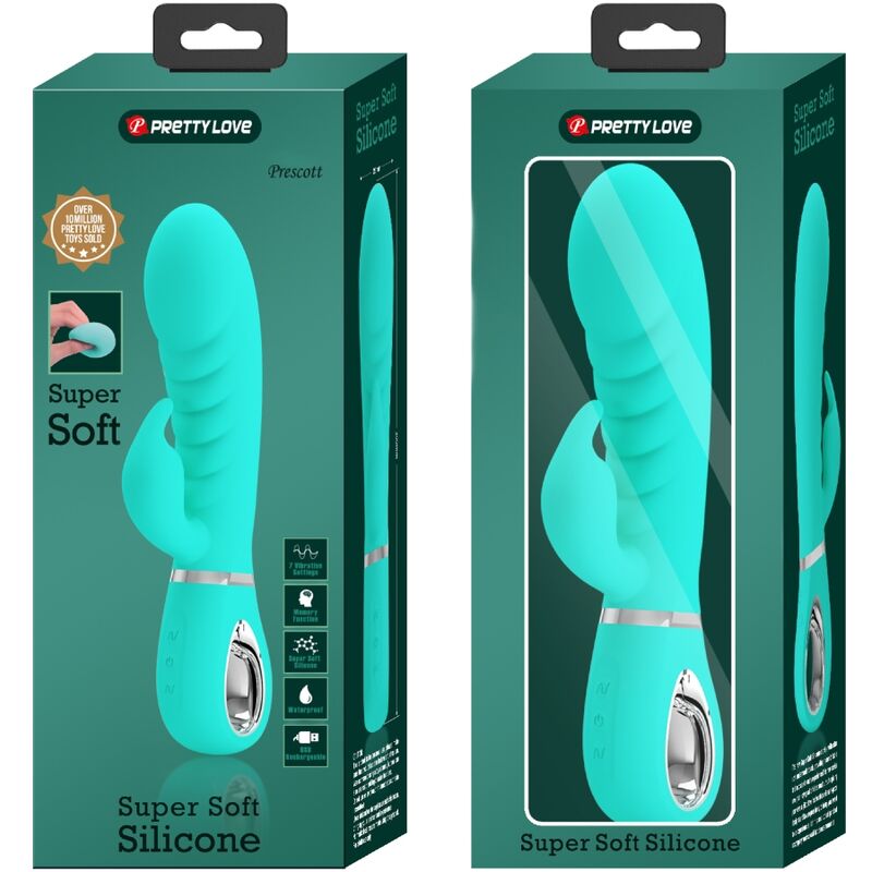 High Tech-Prescott Vibrator Multifunktions-G-Spot Aqua · Vibratoren (Bild 2)