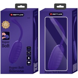 Fun Toys-Kirk Vibrierendes Ei Wiederaufladbar Lila-Silikon, 12 Geschwindigkeiten · Vibratoren (Bild 9)