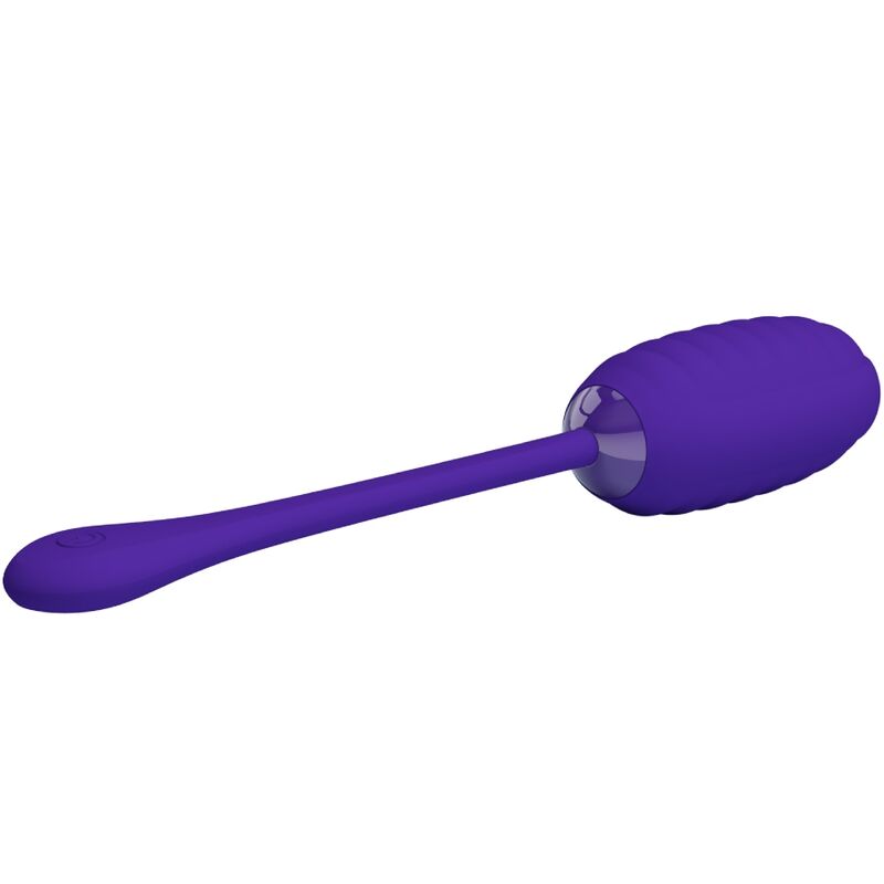 Fun Toys-Kirk Vibrierendes Ei Wiederaufladbar Lila-Silikon, 12 Geschwindigkeiten · Vibratoren (Bild 5)