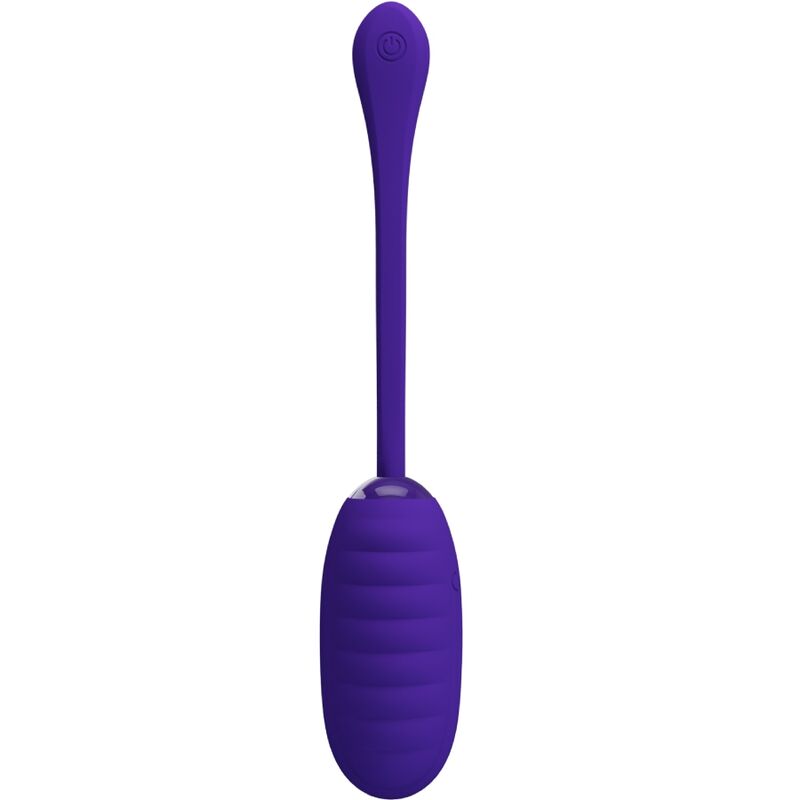 Fun Toys-Kirk Vibrierendes Ei Wiederaufladbar Lila-Silikon, 12 Geschwindigkeiten · Vibratoren (Bild 2)