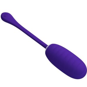 Fun Toys-Kirk Wiederaufladbares Vibro-Ei Lila-Silikon, 12 Stufen