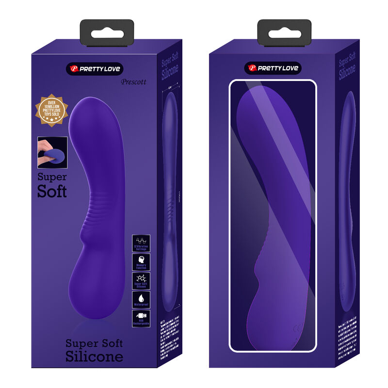 Pretty Love-Prescott Vibrator Wiederaufladbar Silikon 12 Geschwindigkeiten · Vibratoren (Bild 18)