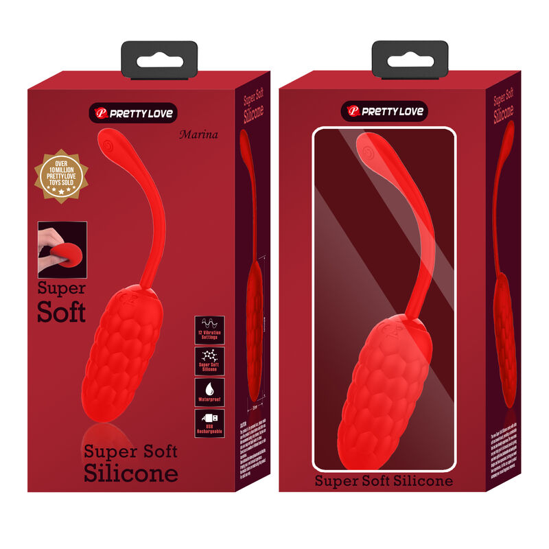 Fun Toys-Vibrierendes Ei Wiederaufladbar Marine-Silizium-Textur · Vibratoren (Bild 19)