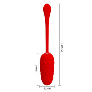 Fun Toys-Vibrierendes Ei Wiederaufladbar Marine-Silizium-Textur · Vibratoren (Bild 16)