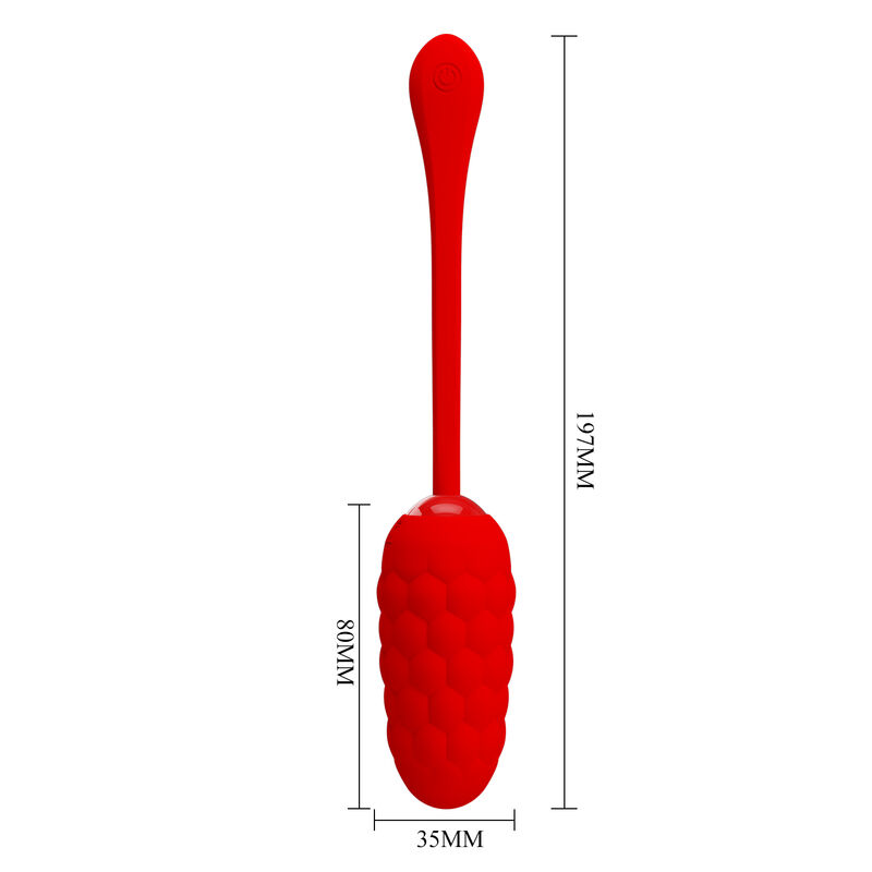 Fun Toys-Vibrierendes Ei Wiederaufladbar Marine-Silizium-Textur · Vibratoren (Bild 16)