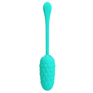 Fun Toys-Vibrierendes Ei Wiederaufladbar Texture Marine Aqua Green, 12 · Vibratoren (Bild 8)