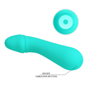 Fun Toys-Cetus Vibrator Wiederaufladbar Aqua Green-Silikon, 12 Geschwindigkeiten · Vibratoren (Bild 7)