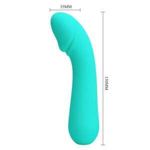 Fun Toys-Cetus Vibrator Wiederaufladbar Aqua Green-Silikon, 12 Geschwindigkeiten · Vibratoren (Bild 6)