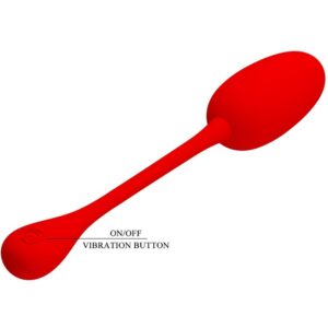 Fun Toys-Knucker Eier Vibrator Rot Wiederaufladbar-Silizium, 12 Geschwindigkeiten · Vibratoren (Bild 7)