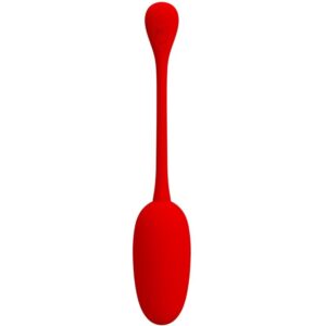 Fun Toys-Knucker Eier Vibrator Rot Wiederaufladbar-Silizium, 12 Geschwindigkeiten · Vibratoren (Bild 5)