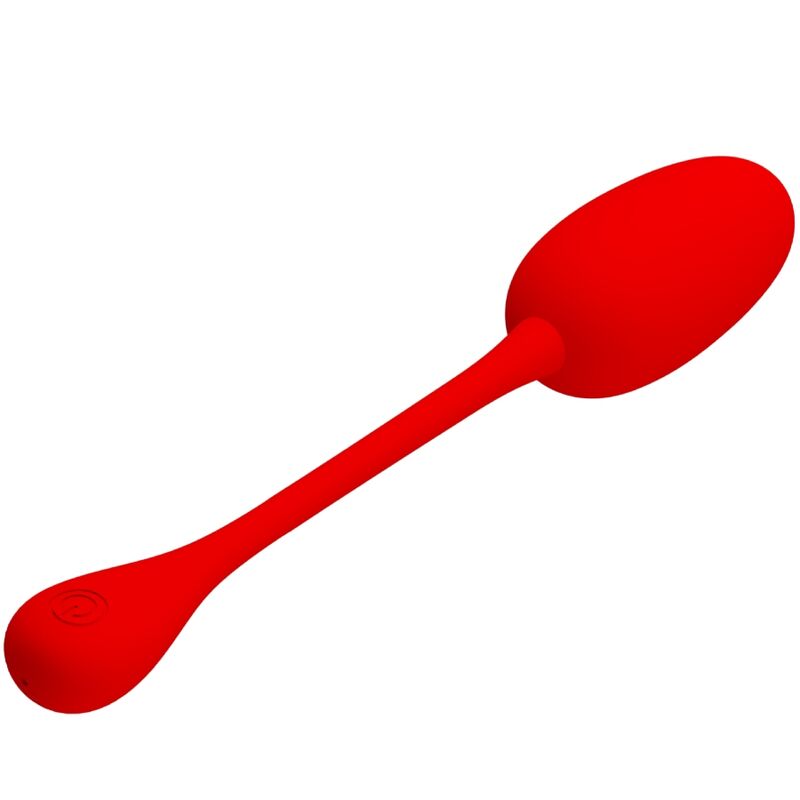 Fun Toys-Knucker Eier Vibrator Rot Wiederaufladbar-Silizium, 12 Geschwindigkeiten · Vibratoren (Bild 2)