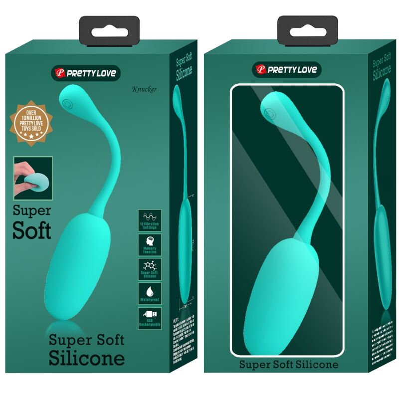 Fun Toys-Knucker Water Green Ei Vibrator Wiederaufladbar · Vibratoren (Bild 9)