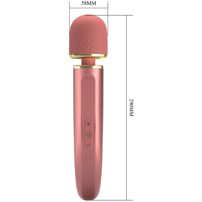 Pretty Love-Wand-Massager mit rundem Kopf in Silikon, 7 Modi · Vibratoren (Bild 7)