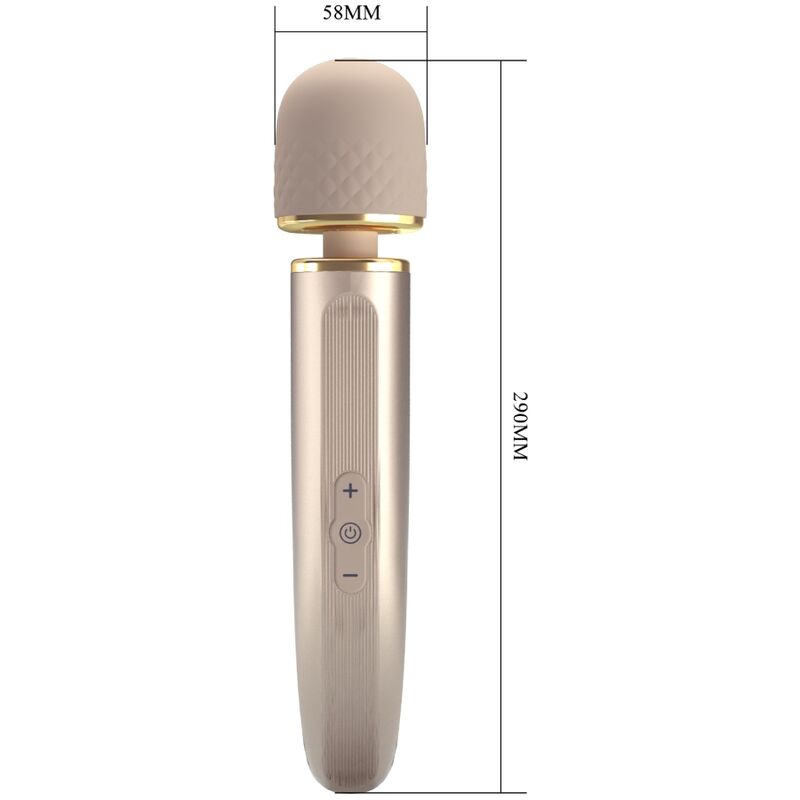 Pretty Love-Wand-Massager mit rundem Kopf in Silikon, 7 Modi · Vibratoren (Bild 19)