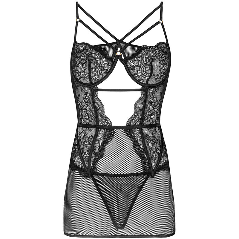 Livco Corsetti Fashion-Baririn LC-90633 Rock + Tanga Schwarz · Spicy Dessous & Bodystockings (Bild 3)