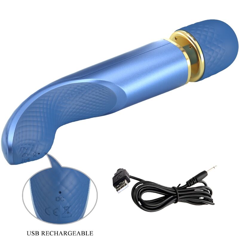 Pretty Love-Wand-Massager mit rundem Kopf in Silikon, 7 Modi · Vibratoren (Bild 29)
