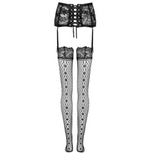 Livco Corsetti Fashion-Jelly LC-90673 Portjartier + Strümpfe · Spicy Dessous & Bodystockings (Bild 5)