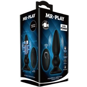 Mr Play-Leistungsstark Vibrator Analplug mit Fernbedienung · Sextoys (Bild 3)