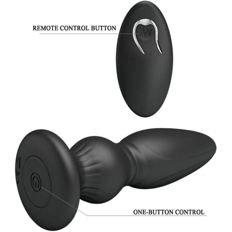 Mr Play-Leistungsstark Vibrator Analplug mit Fernbedienung · Sextoys (Bild 2)
