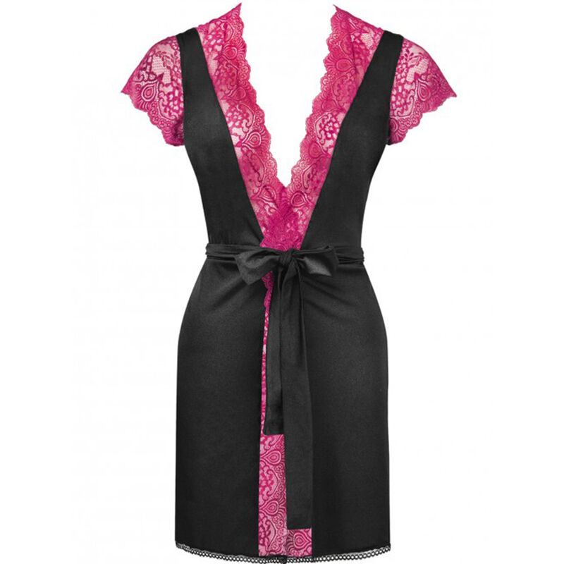 Livco Corsetti Fashion-Kumiko LC-90428 Haube und Slip Schwarz · Spicy Dessous & Bodystockings (Bild 3)