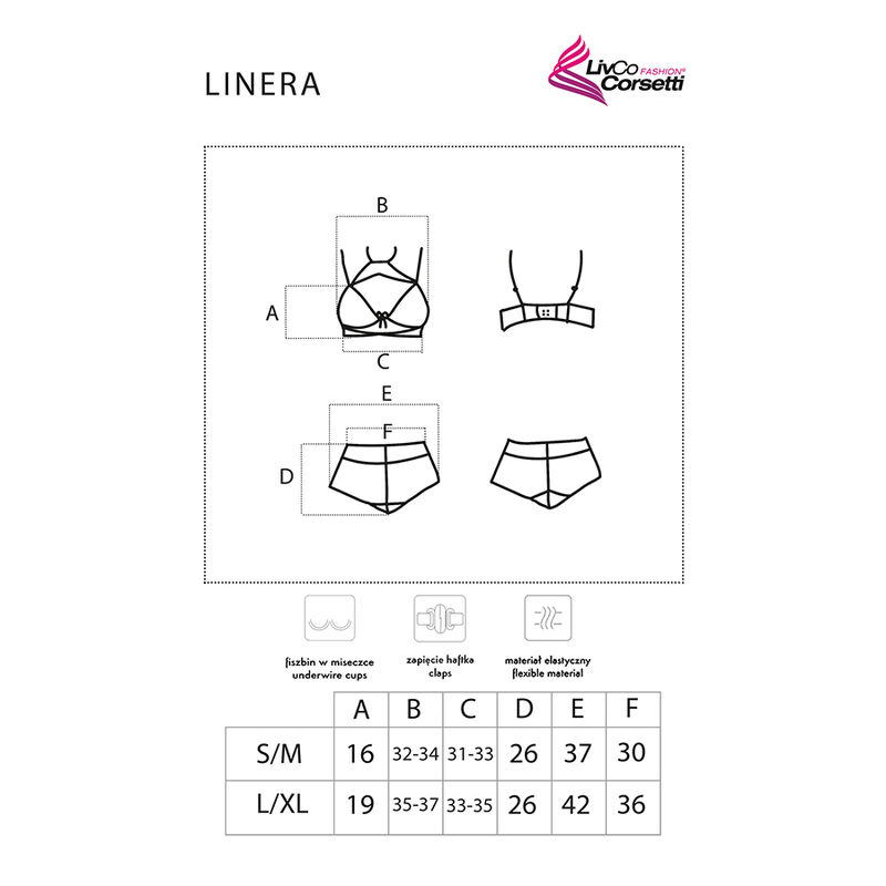 Livco Corsetti Fashion-Linera for the Senses Set Pizzo · Sexy Damen-Dessous (Bild 2)