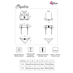 Livco Corsetti Fashion-Majalesa LC-90526 BH + Girettiera · Spicy Dessous & Bodystockings (Bild 3)