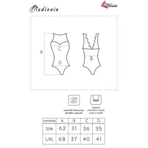 Livco Corsetti Fashion-Mudienin LC-90654 Corpus Schwarz · Sexy Damen-Dessous (Bild 5)
