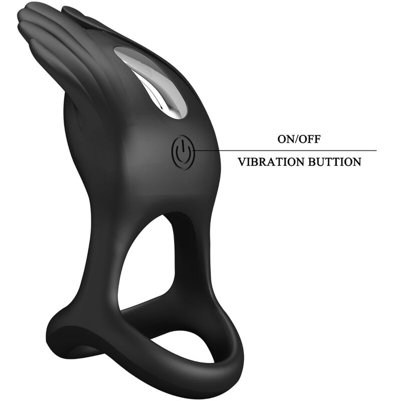 Pretty Love-Silas Ring Vibrator für Silikon-Penis · Sextoys (Bild 7)